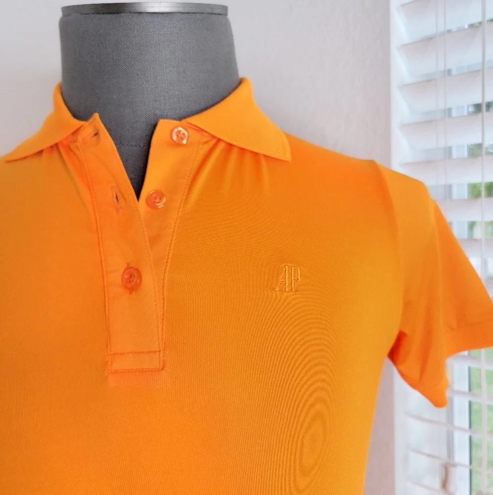 AUDEMARS PIGUET Le Brassus Polo Shirt In Orange S. - Picture 5 of 8